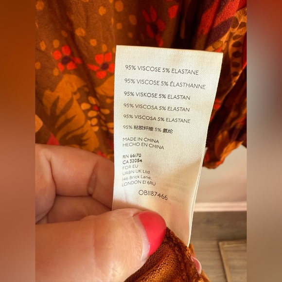 Free People Among The Wildflowers Mini Dress - Picture 5 of 9